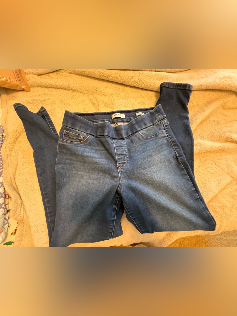 Nine West Women's Dark Blue Jeggings - Picture 2 of 4